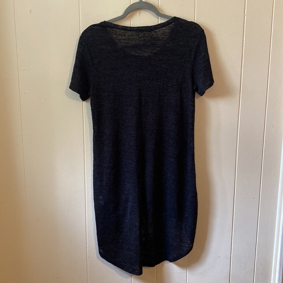 Black short/long Blouse - Picture 2 of 4